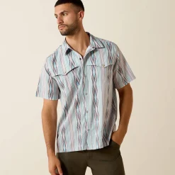 Printed VentTEK Western Yoke Classic Fit Snap Shirt