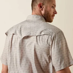 Printed Western VentTEK Classic Fit Snap Shirt