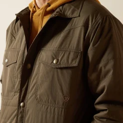 Quilted Shirt Jacket
