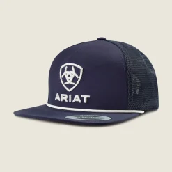 Raised Embroidery With Brim Rope Cap