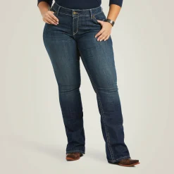 R.E.A.L. Mid Rise Corinne Boot Cut Jean