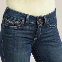 R.E.A.L. Mid Rise Corinne Boot Cut Jean