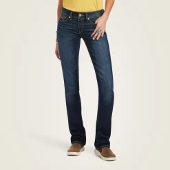 R.E.A.L. Mid Rise Octavia Straight Jean