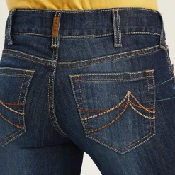 R.E.A.L. Mid Rise Octavia Straight Jean