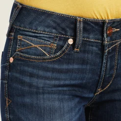 R.E.A.L. Mid Rise Octavia Straight Jean