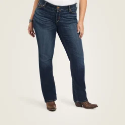 R.E.A.L. Mid Rise Octavia Straight Jean