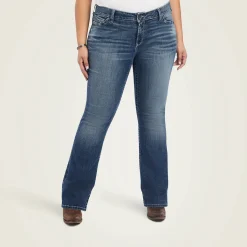 R.E.A.L. Mid Rise Raquel Boot Cut Jean