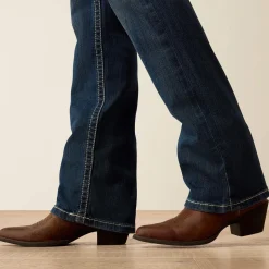 R.E.A.L. Mid Rise Stretch Ivy Stackable Straight Leg Jean