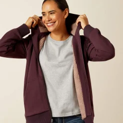 Rebar All-Weather Sherpa Full Zip Hoodie