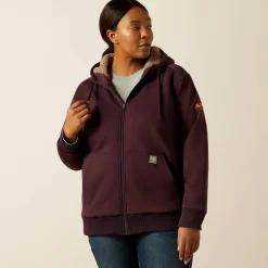 Rebar All-Weather Sherpa Full Zip Hoodie