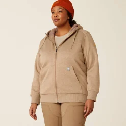 Rebar All-Weather Sherpa Full Zip Hoodie
