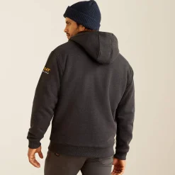 Rebar All-Weather Sherpa-Lined Full Zip Hoodie