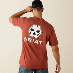 Rebar Cotton Strong Bolt Skull T-Shirt