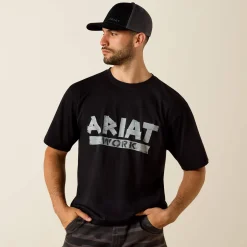 Rebar Cotton Strong Duct Logo T-Shirt