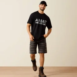 Rebar Cotton Strong Duct Logo T-Shirt