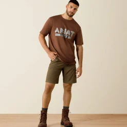Rebar Cotton Strong Duct Logo T-Shirt