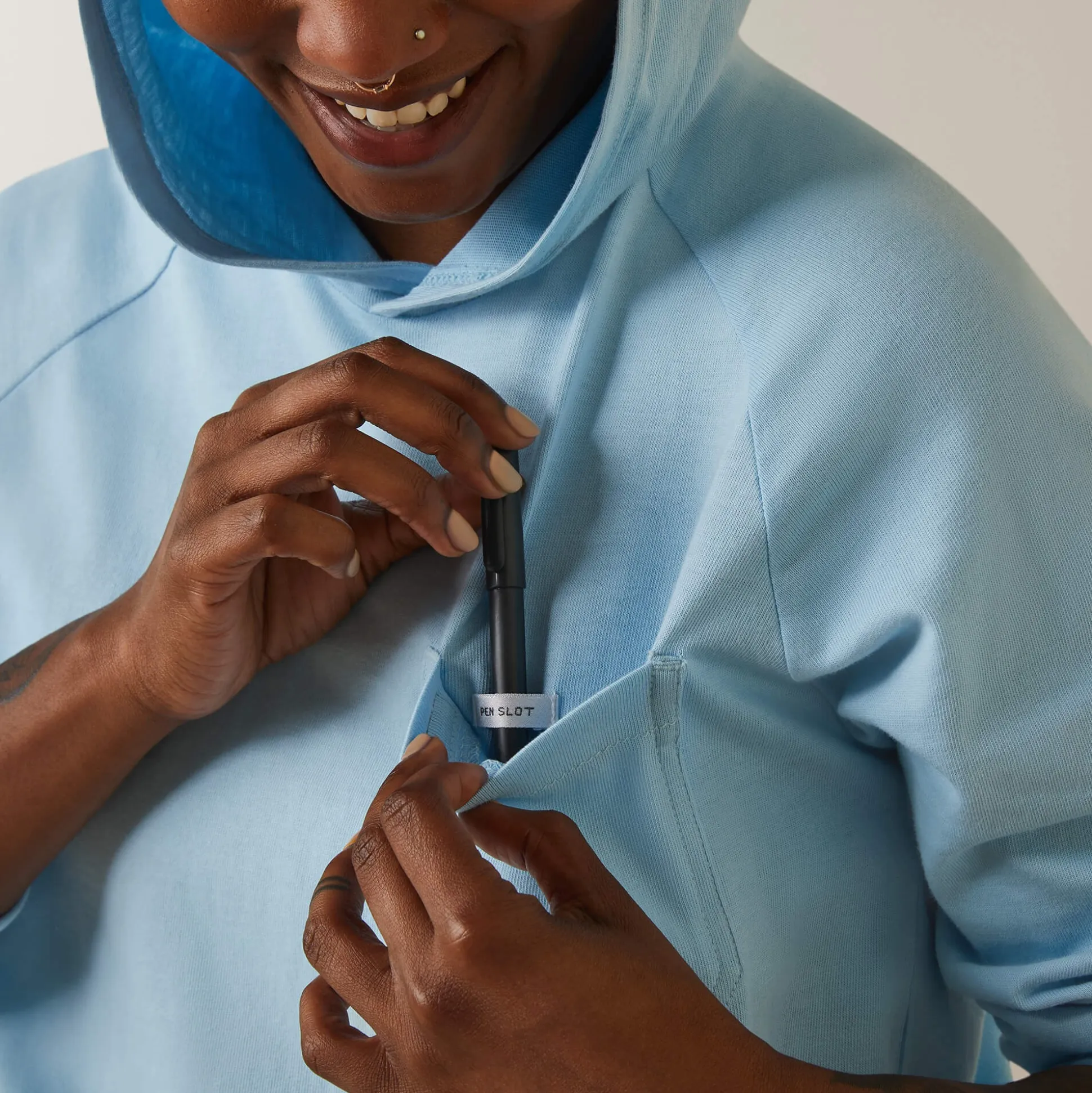 Rebar Cotton Strong Hooded T-Shirt