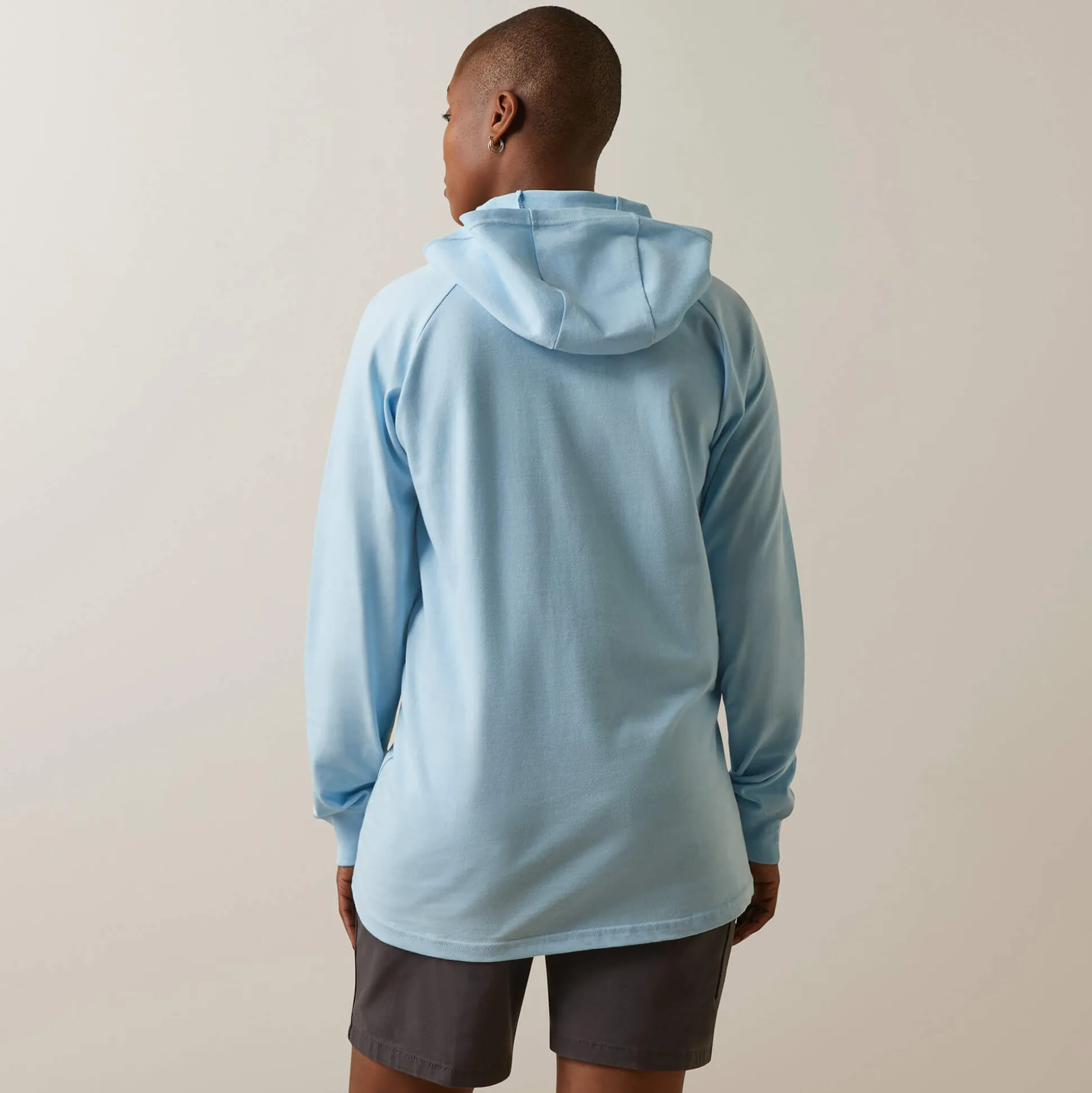 Rebar Cotton Strong Hooded T-Shirt