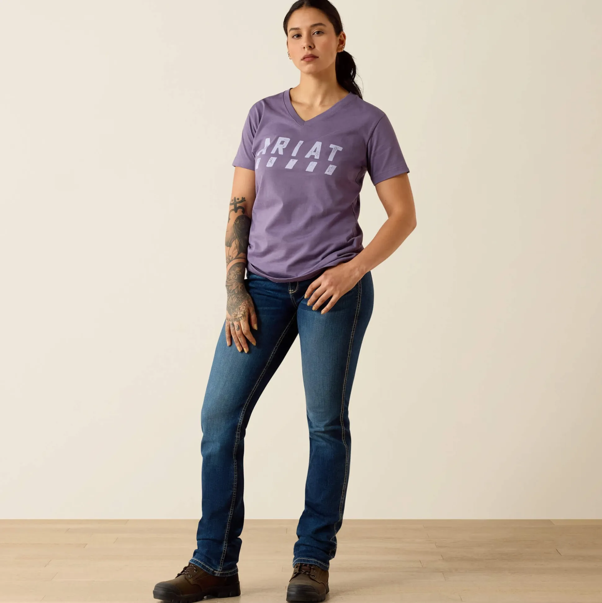 Rebar Cotton Strong Logo T-Shirt