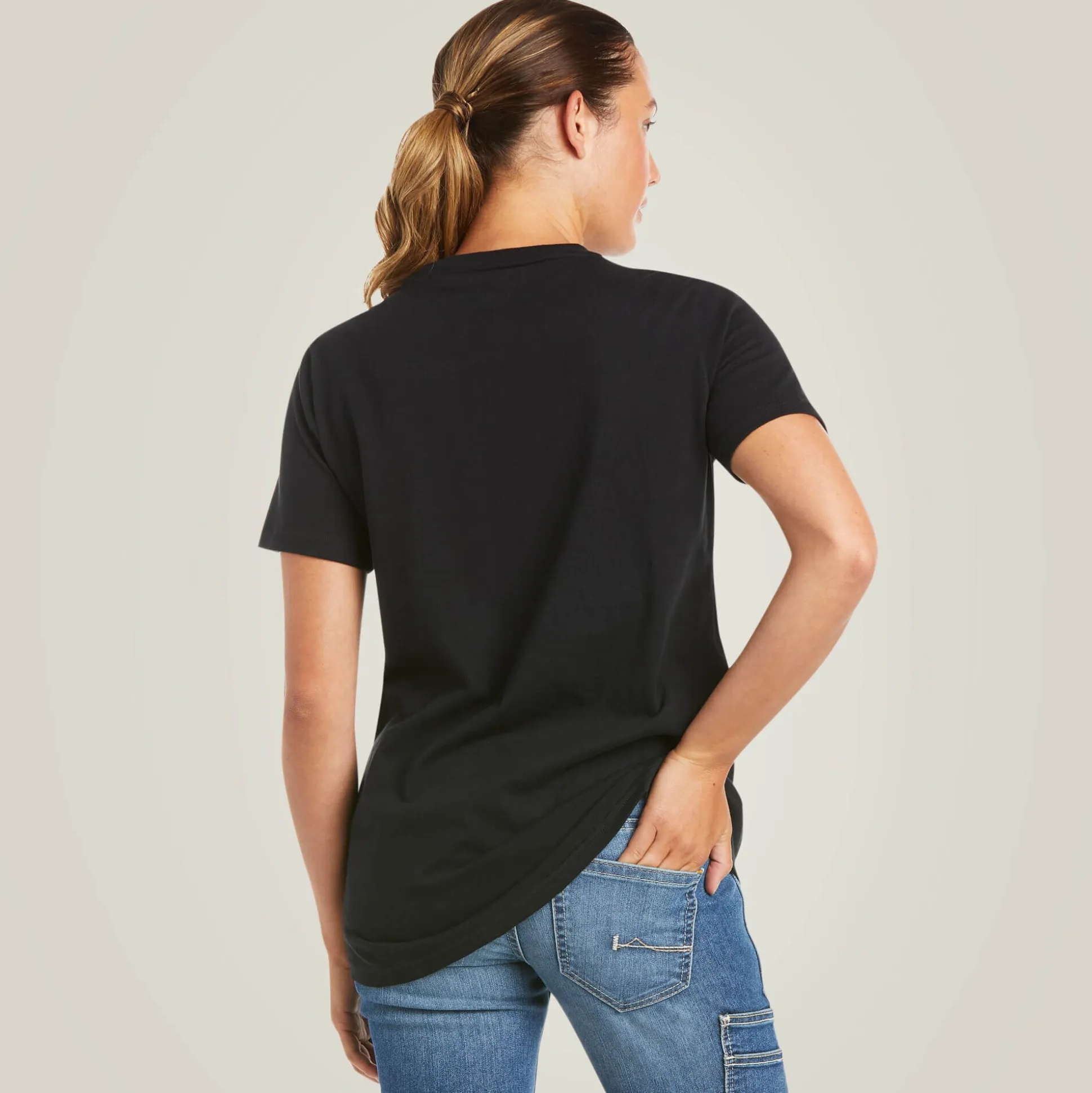 Rebar Cotton Strong Logo T-Shirt
