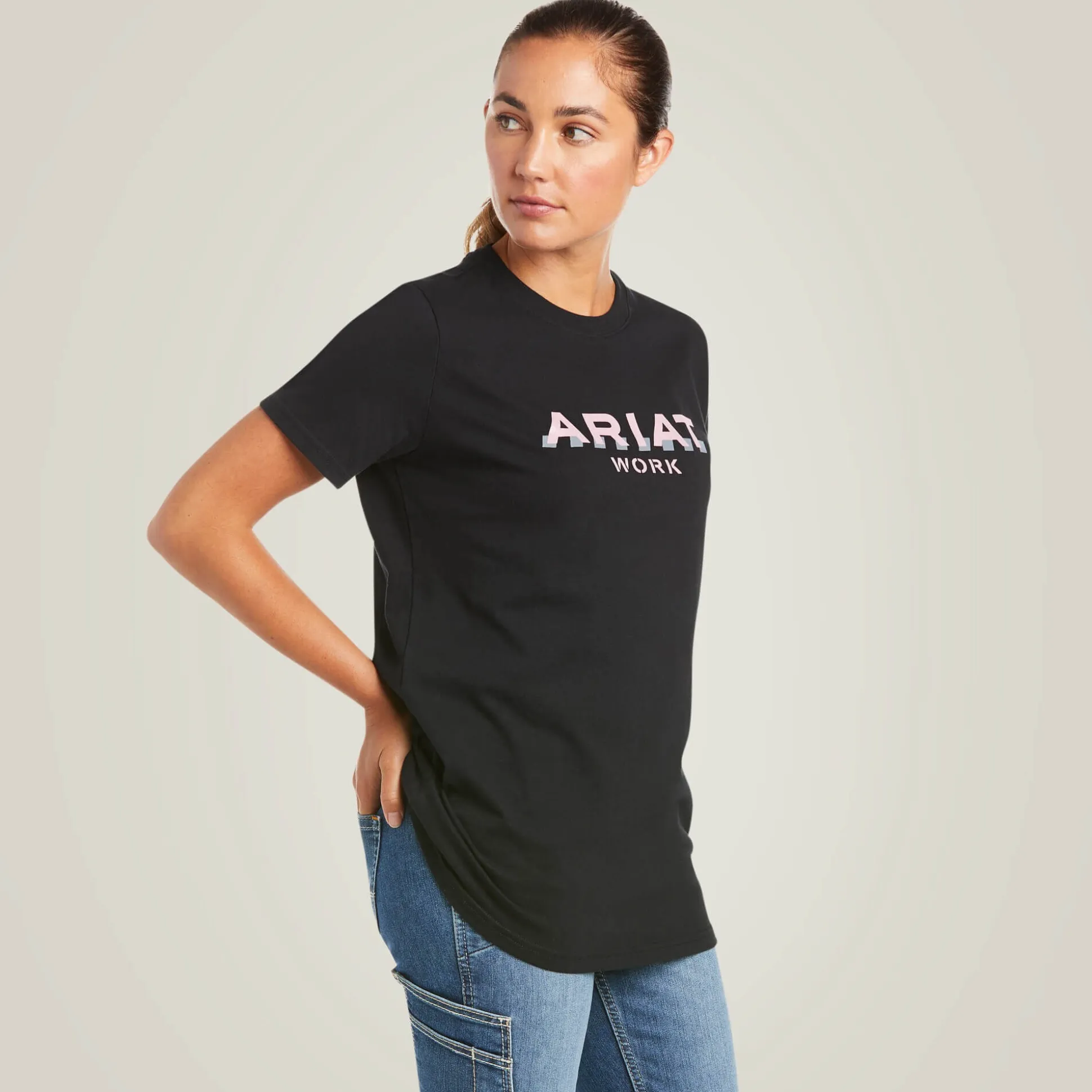 Rebar Cotton Strong Logo T-Shirt