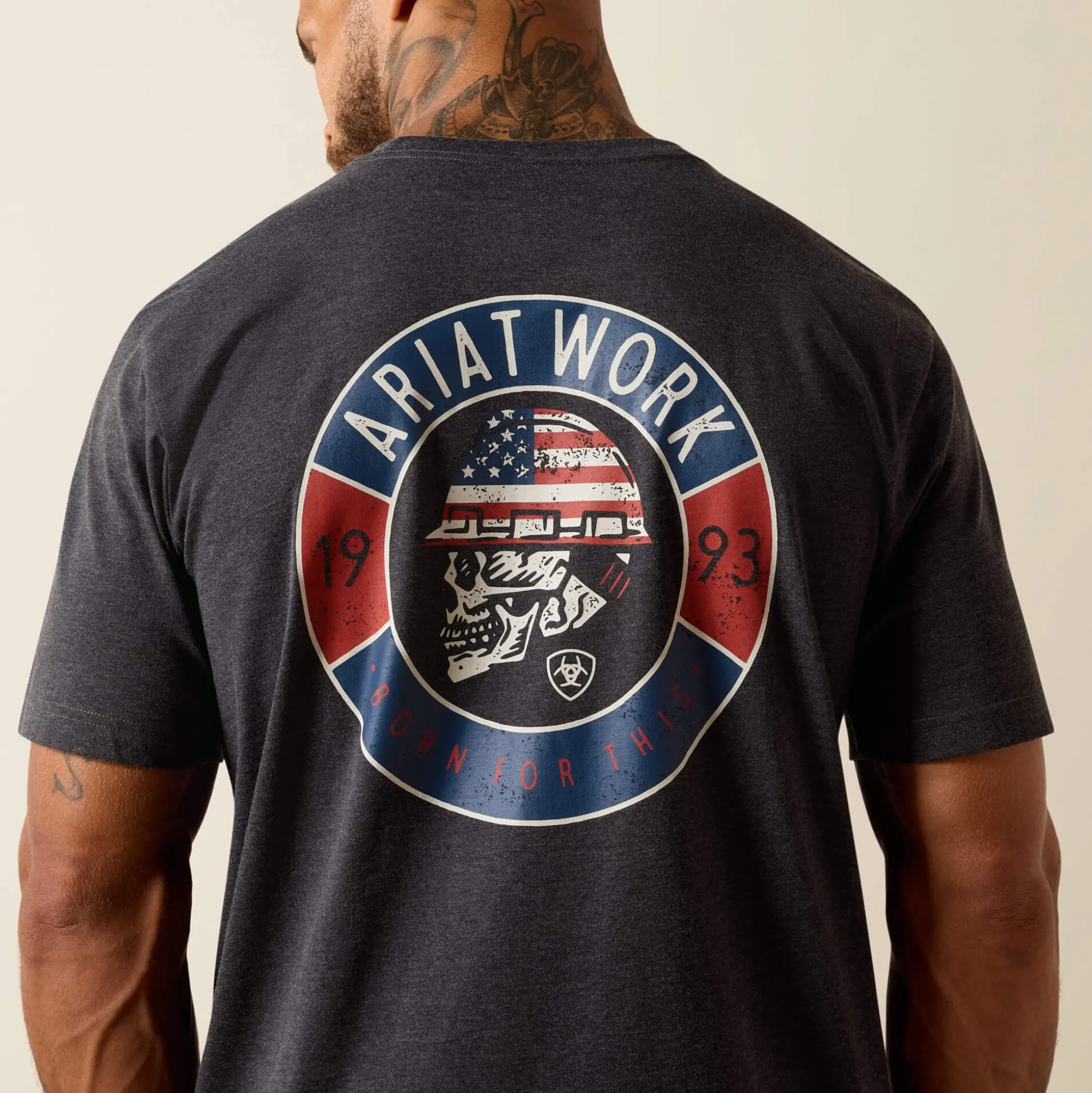 Rebar Cotton Strong Skull T-Shirt
