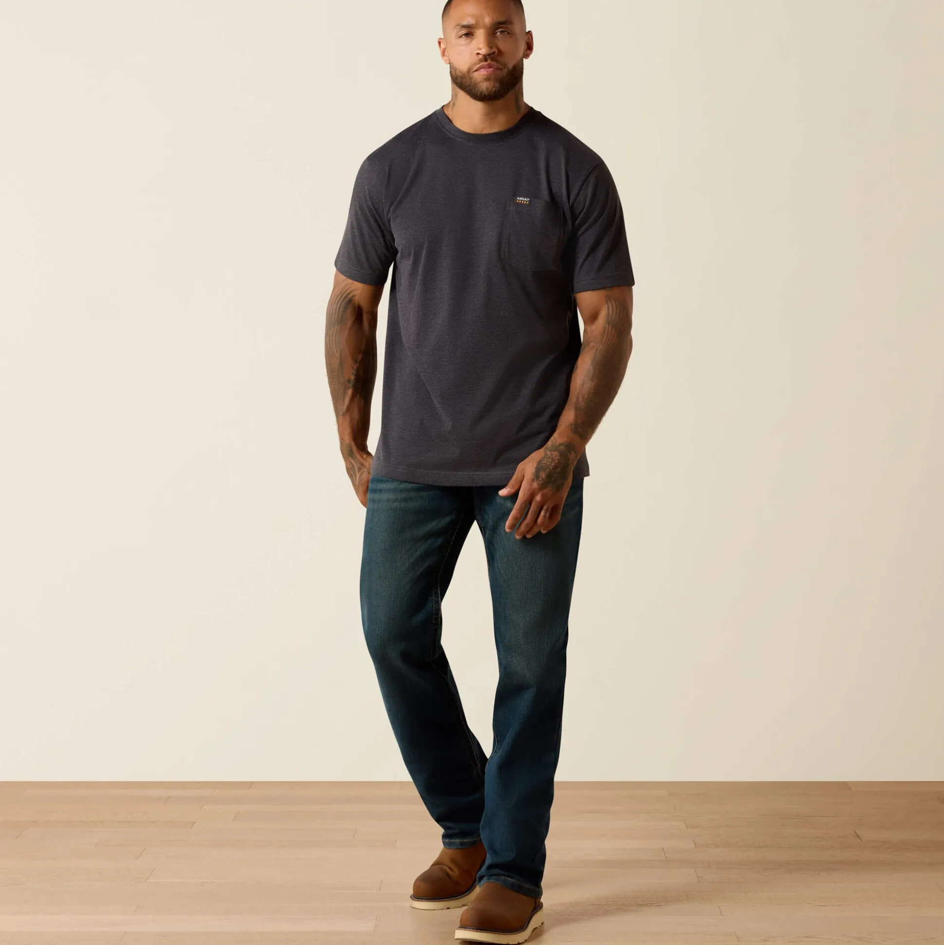 Rebar Cotton Strong Skull T-Shirt