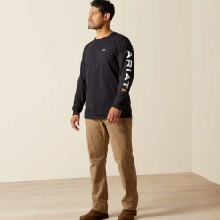 Rebar Cotton Strong Standard Logo Pocket T-Shirt