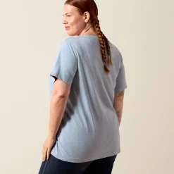 Rebar Cotton Strong Standard V-Neck T-Shirt