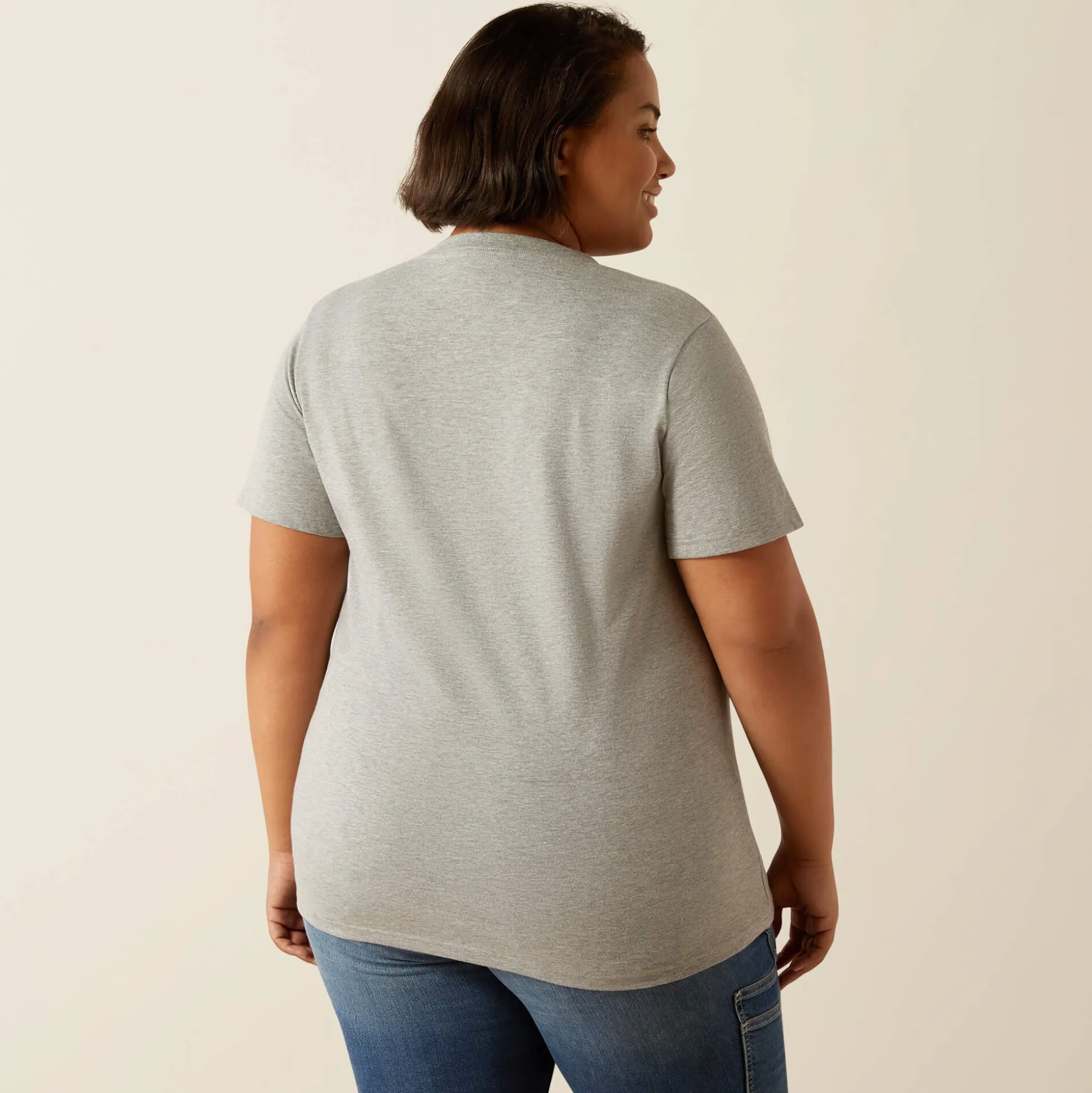 Rebar Cotton Strong Standard V-Neck T-Shirt