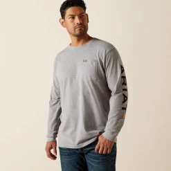 Rebar Cotton Strong Standard Logo Pocket T-Shirt