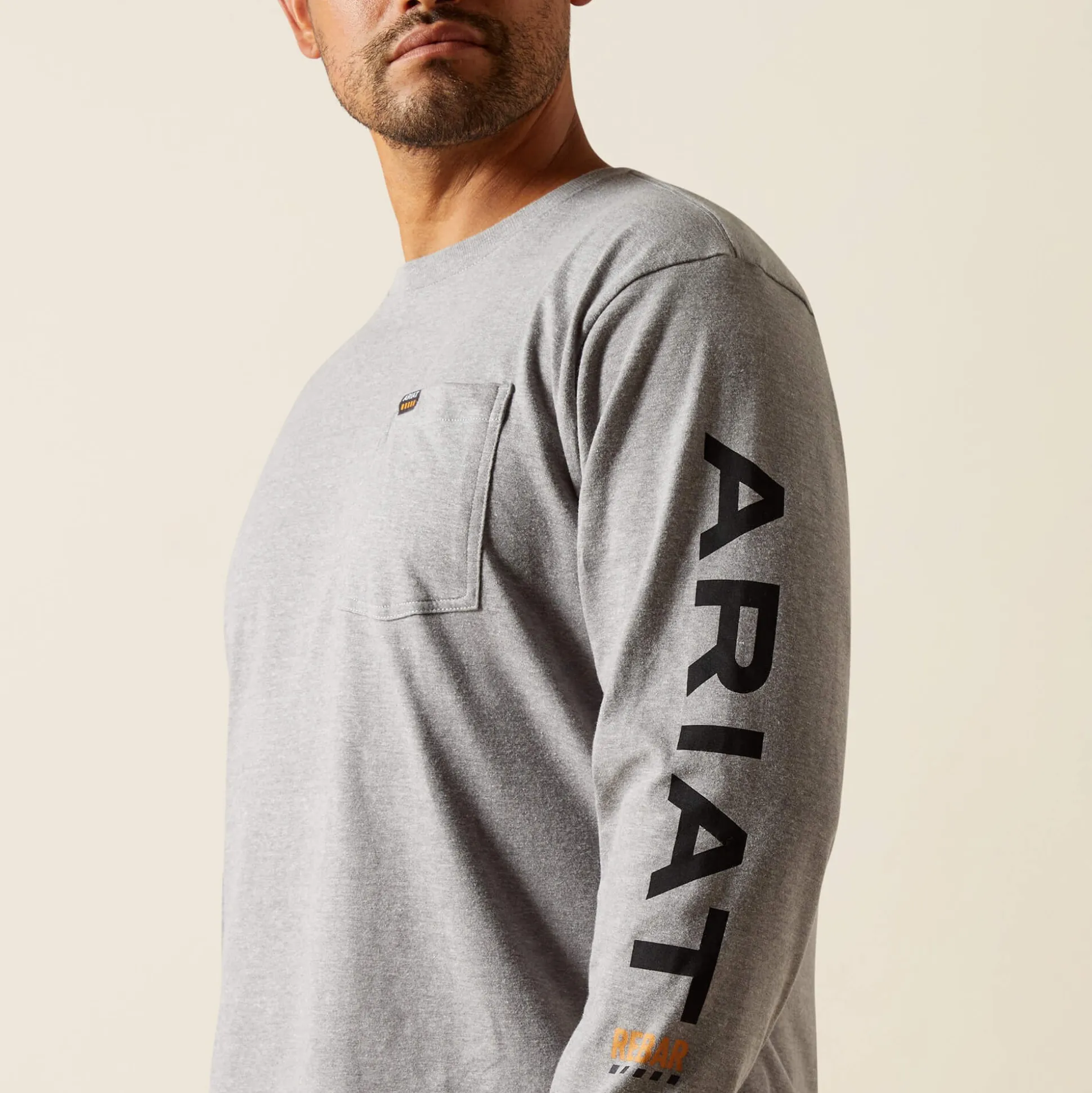 Rebar Cotton Strong Standard Logo Pocket T-Shirt
