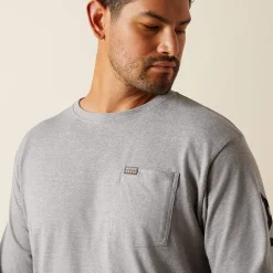 Rebar Cotton Strong Standard Logo Pocket T-Shirt