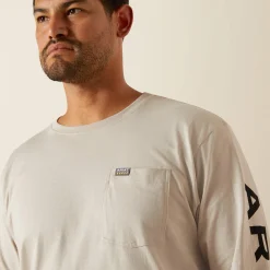 Rebar Cotton Strong Standard Logo Pocket T-Shirt