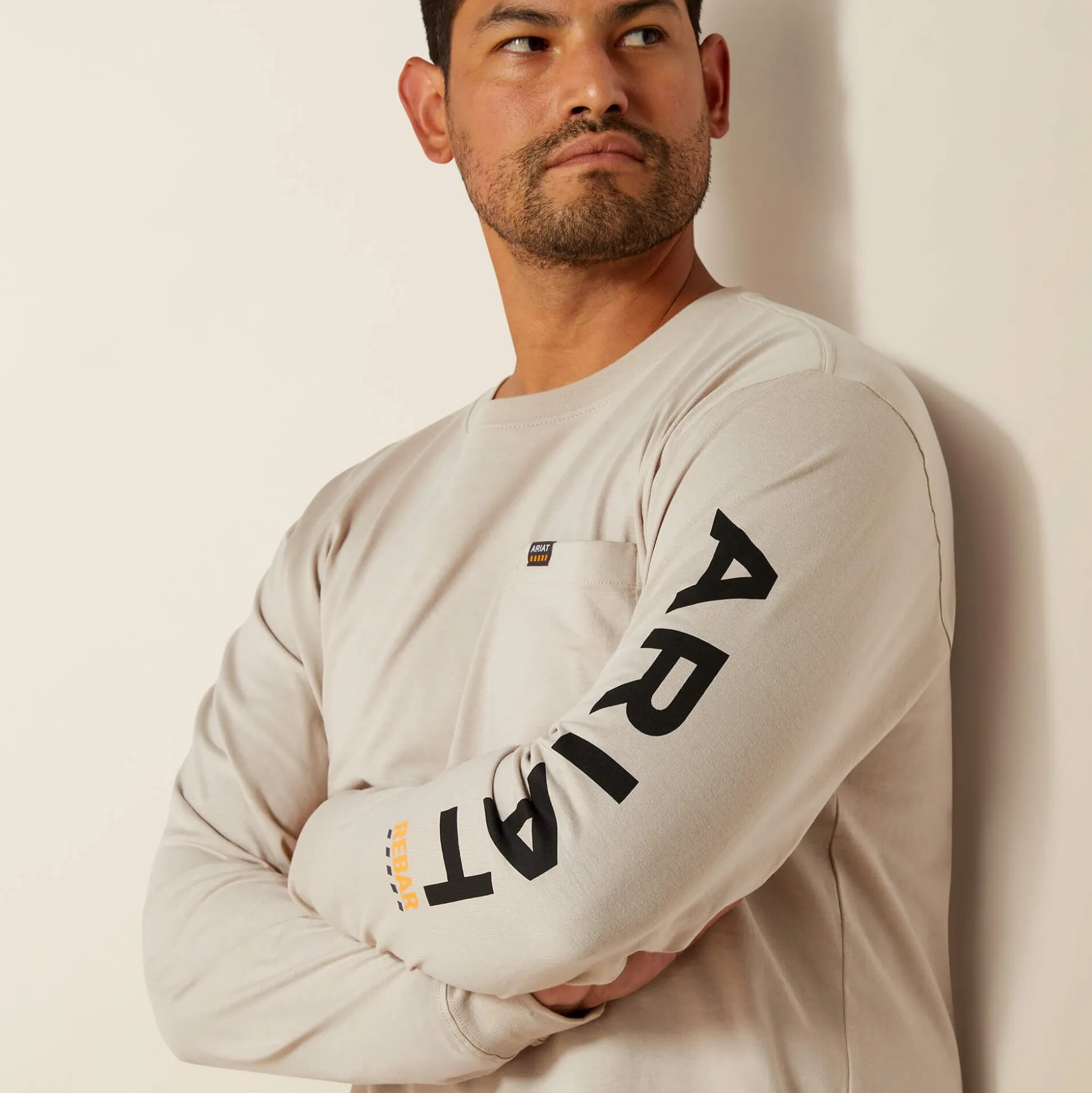 Rebar Cotton Strong Standard Logo Pocket T-Shirt