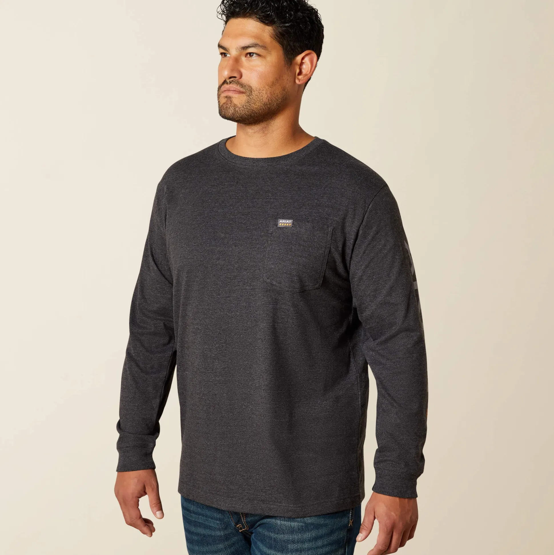 Rebar Cotton Strong Standard Logo Pocket T-Shirt