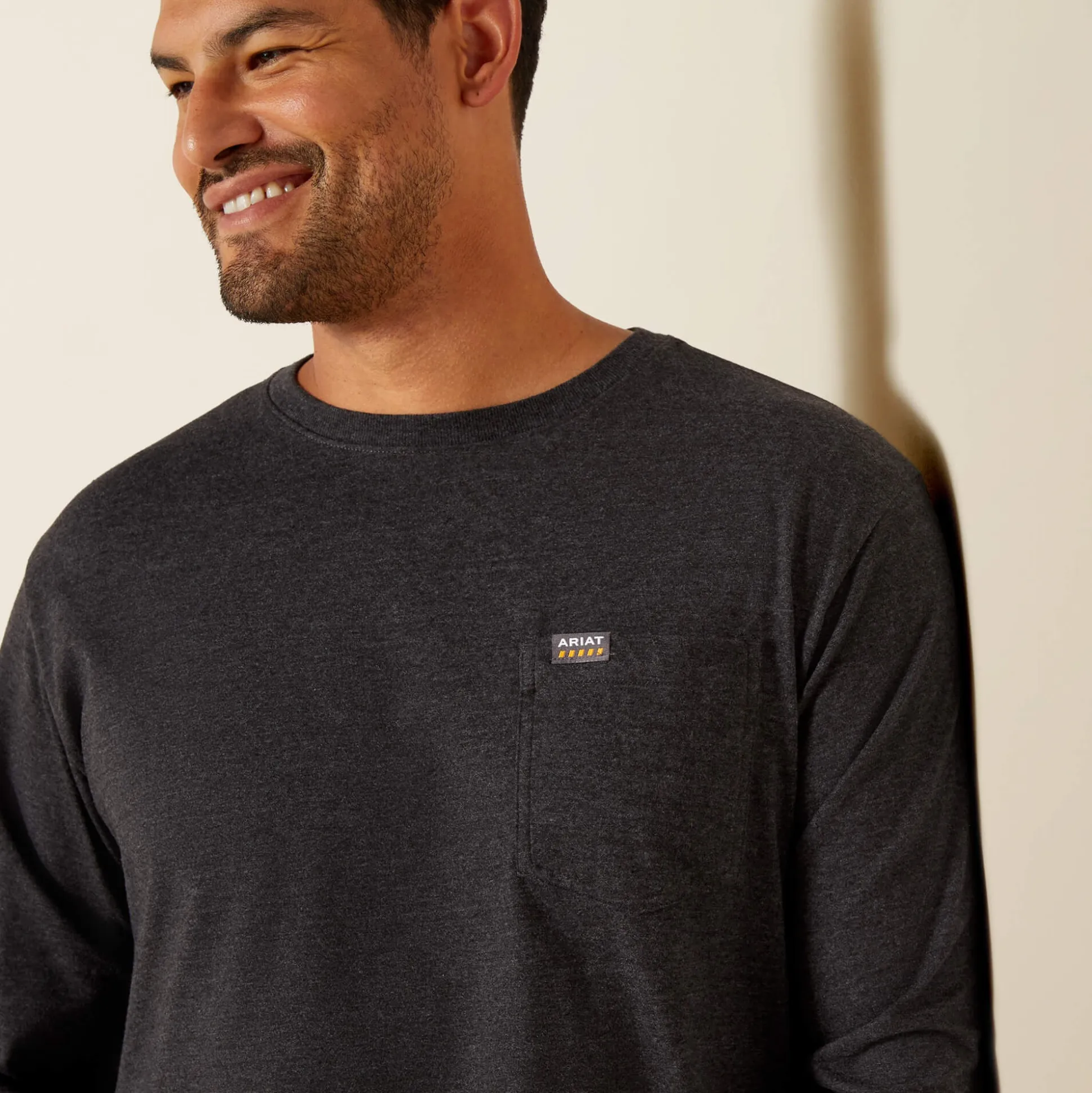 Rebar Cotton Strong Standard Logo Pocket T-Shirt