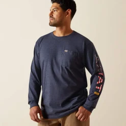 Rebar Cotton Strong Standard Logo Pocket T-Shirt