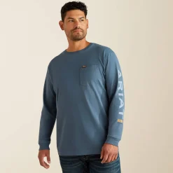Rebar Cotton Strong Standard Logo Pocket T-Shirt