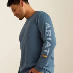 Rebar Cotton Strong Standard Logo Pocket T-Shirt