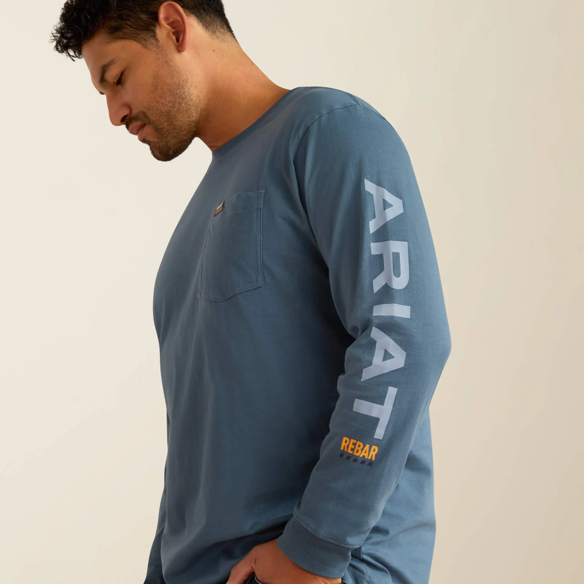 Rebar Cotton Strong Standard Logo Pocket T-Shirt