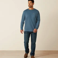 Rebar Cotton Strong Standard Logo Pocket T-Shirt