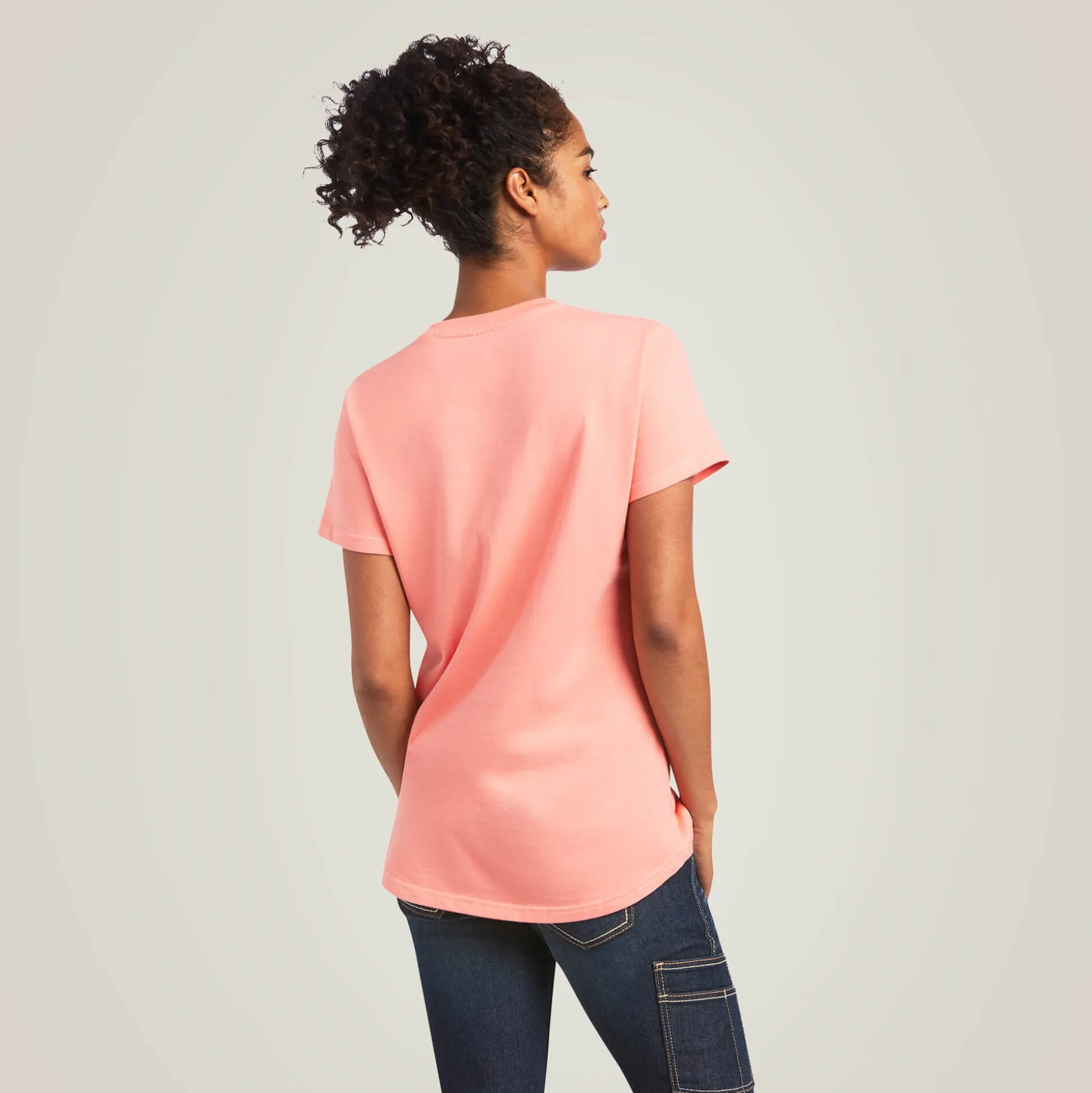 Rebar Cotton Strong V-Neck T-Shirt