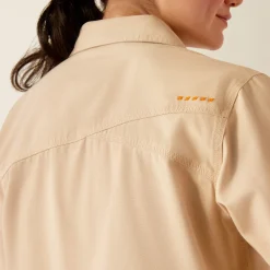 Rebar Cropped Woven Shirt Jacket