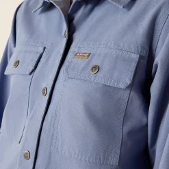 Rebar Cropped Woven Shirt Jacket