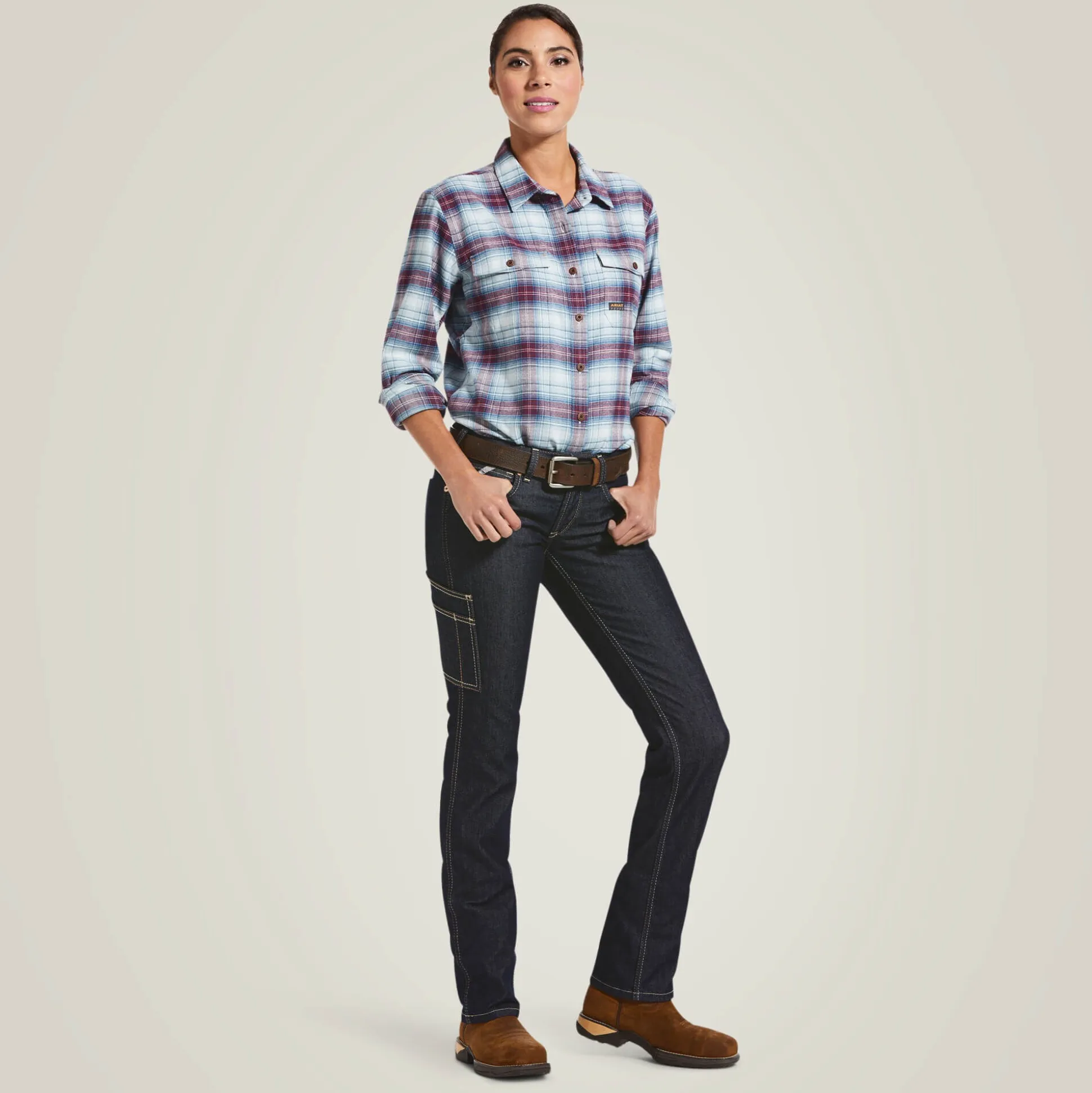 Rebar DuraStretch Raven Straight Leg Jean