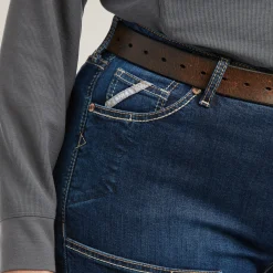 Rebar DuraStretch Riveter Double Front Straight Jean