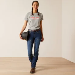 Rebar DuraStretch Riveter Double Front Straight Jean