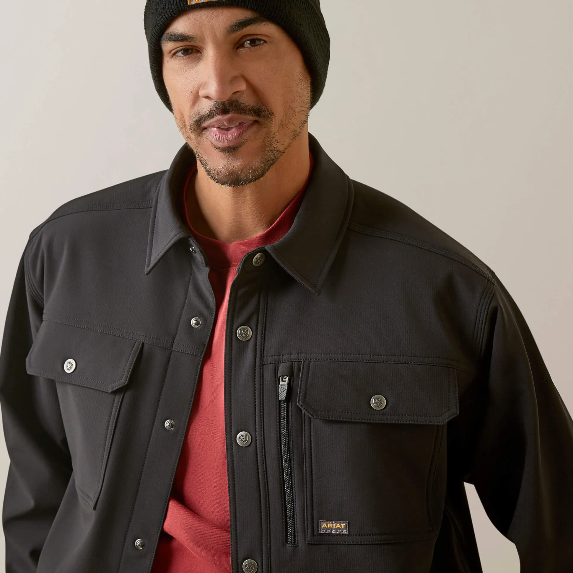 Rebar DuraStretch Utility Softshell Shirt Jacket