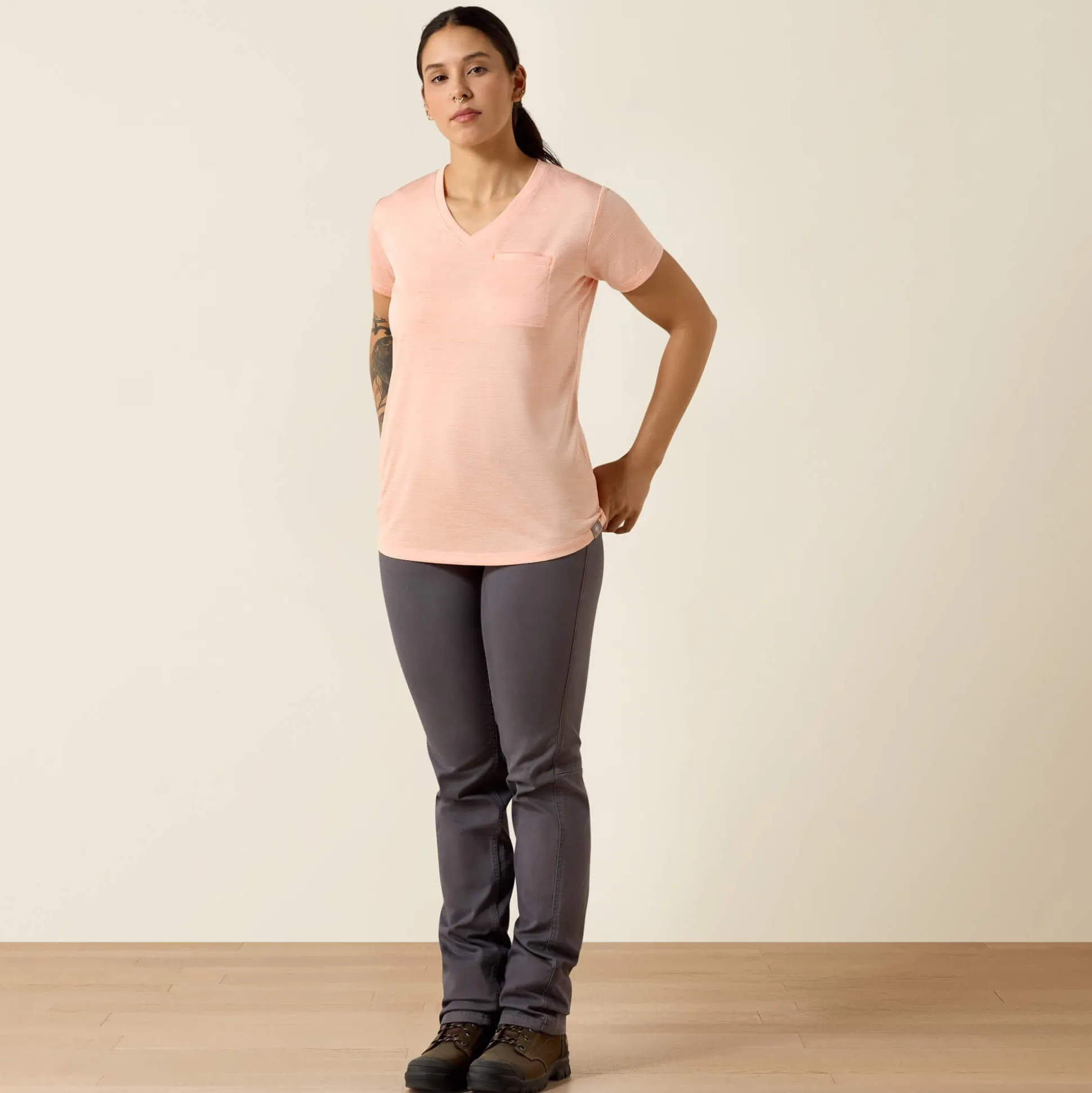 Rebar Evolution Mother V-Neck T-Shirt